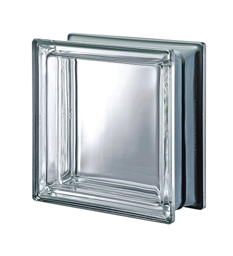 7.5 x 7.5 x 3 Pegasus Metalized Q19 Smooth Glass Block