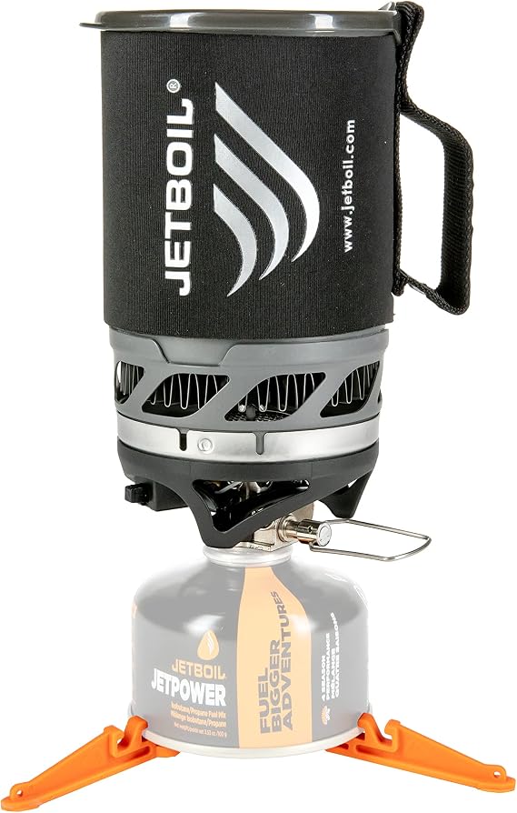 Jetboil MicroMo Lightweight Precision Camping and Backpacking Stove Cooking System with Adjustable Heat Control