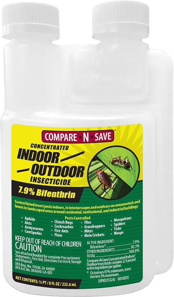 Compare-N-Save Concentrate Indoor and Outdoor Insect Control, 8-Ounce