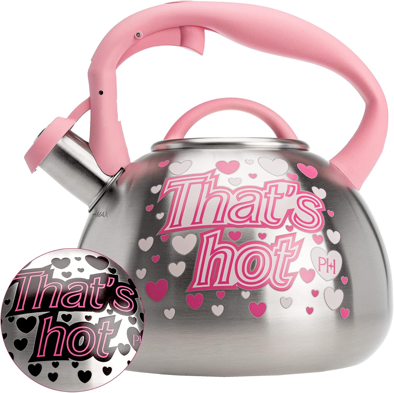Paris Hilton Paris Hilton Whistling Stovetop Tea Kettle