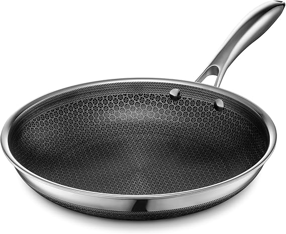 HexClad Hybrid Non-Stick Frying Pan 10.2 inches 26 cm Non-Stick