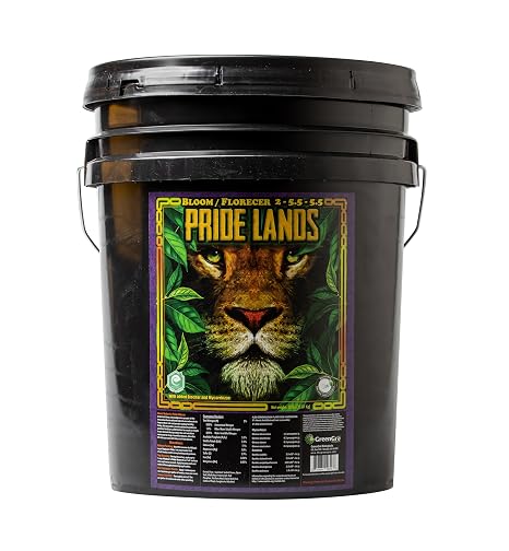 Pride Lands Organic Bloom Fertilizer, 35 lb | Bigger Buds and Flowers, Brighter Plants, Complete Bloom Nutrients, Recharge Soil and Boost Growth, Optimal Blend of NPK