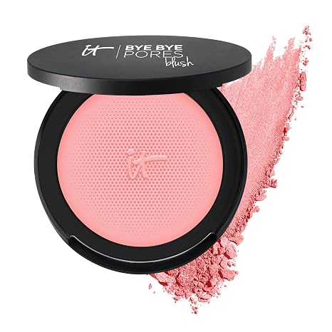 IT Cosmetics Bye Bye Pores Blush - Universal Blurring Blush for Mature Skin