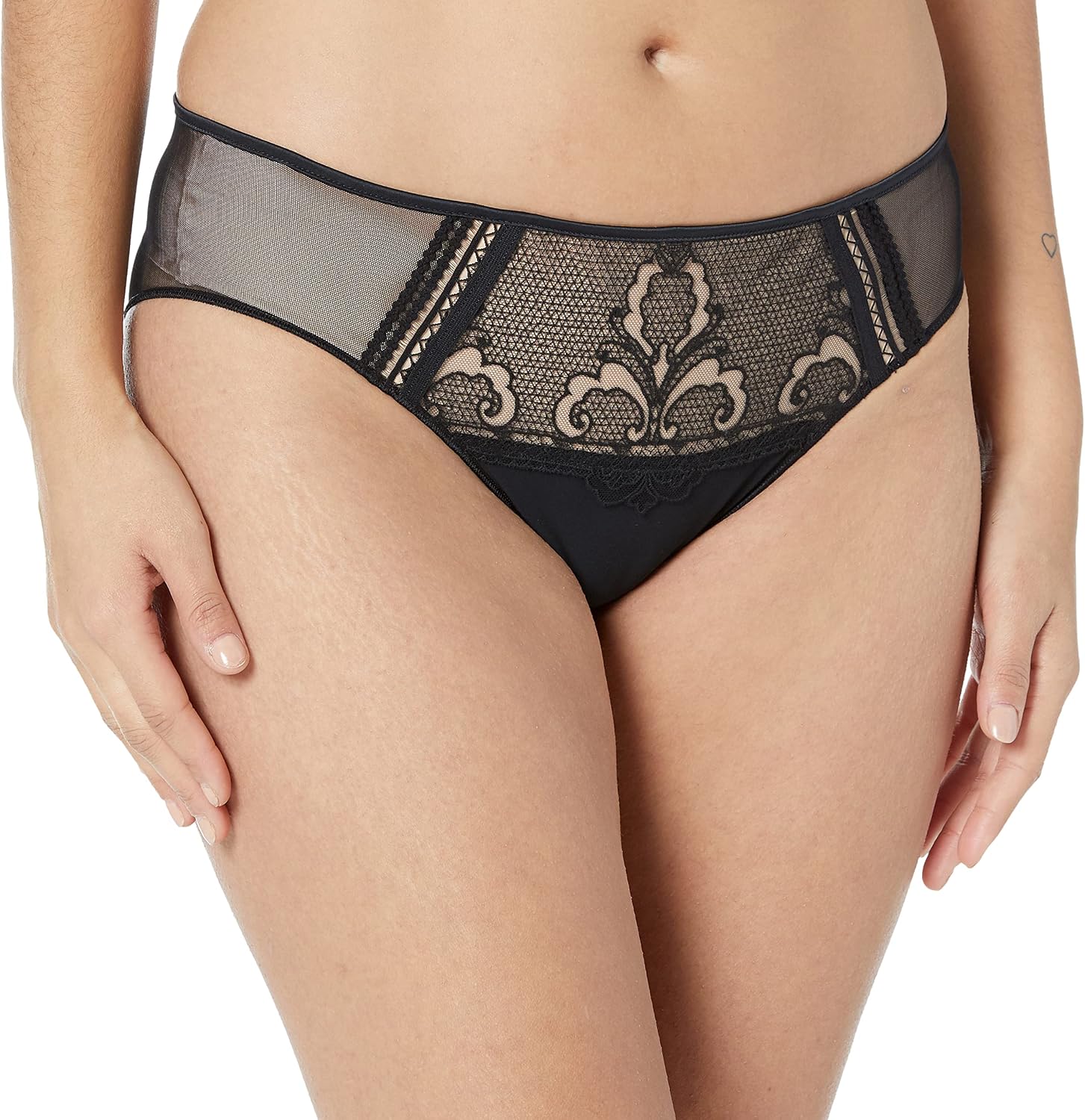 Simone Perele Womens Bikini, Black, XL
