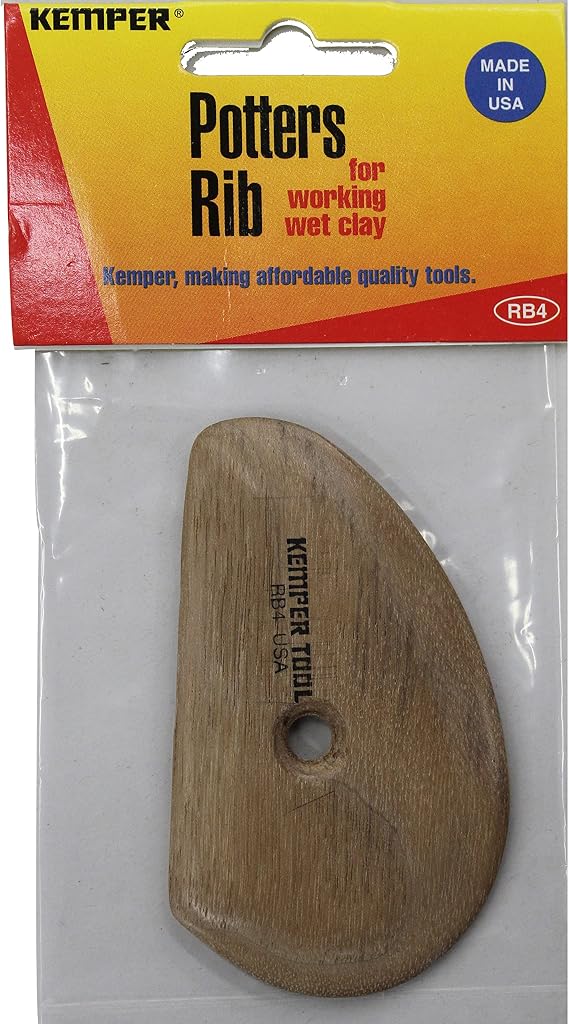 Kemper Tools for Clay & Pottery- Potter's Rib - RB4
