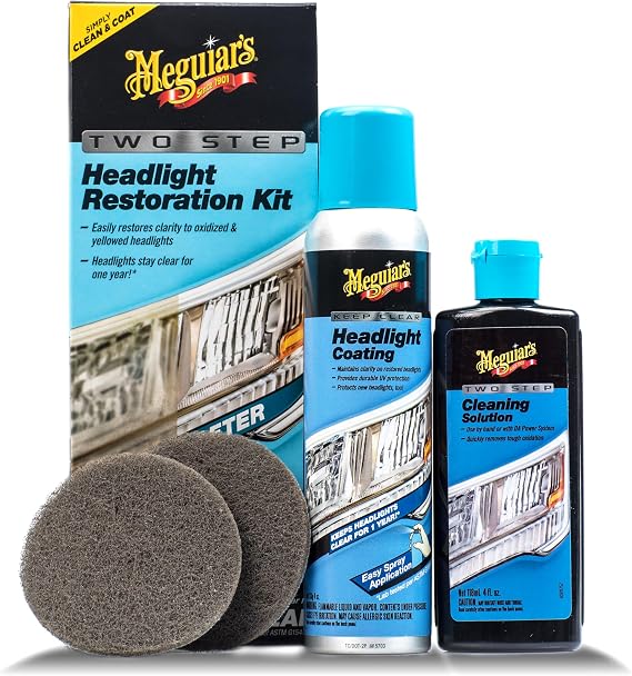 Meguiar's Two Step Car Headlight Restoration Kit