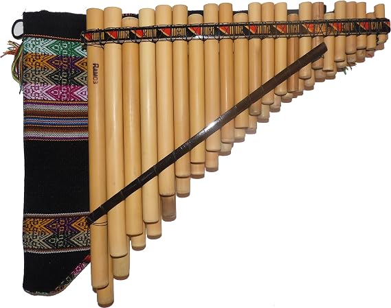 Pan Flute Ramos - Zampona Monocromatica 44 Pipes - Professional Instrument