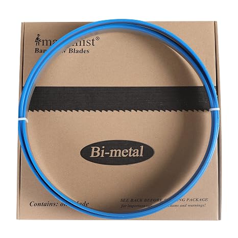 Imachinist S961211014 M42 96-1/2" X 1" X 10/14tpi Bi-Metal Band Saw Blades